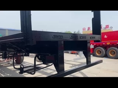 Customization Tarpaulin Type Box Truck Trailer for Bulk Cargo Transport in Russia