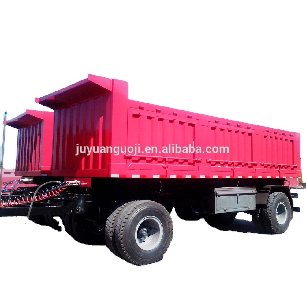 Customers Optional Draw Bar Farm Tractor Full Trailer with Tipper and ...