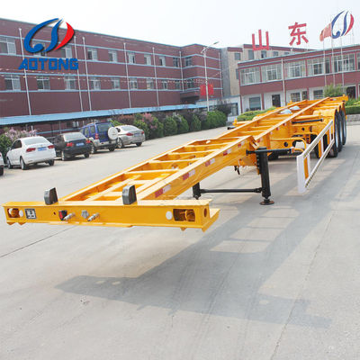 Trailer Side Rocker Rocker Roller Suspension 20ft Shipping Container Trailer for Smooth ...